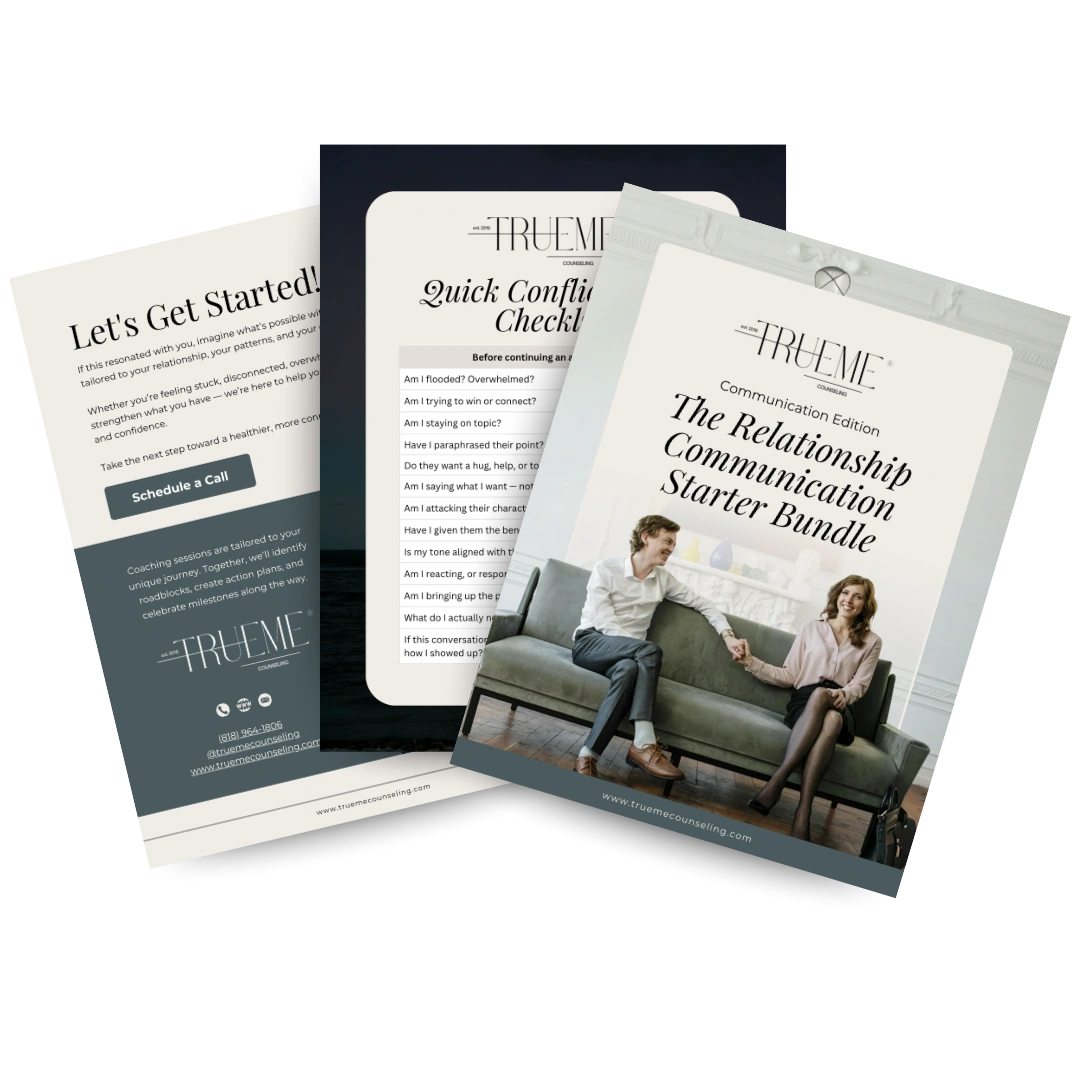 Free Resource Relationship Communication - TrueMe® Counseling